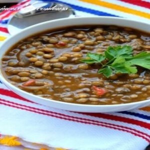 Soupe de lentilles
