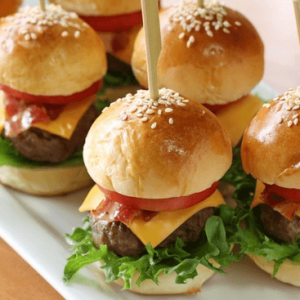 Mini burgers