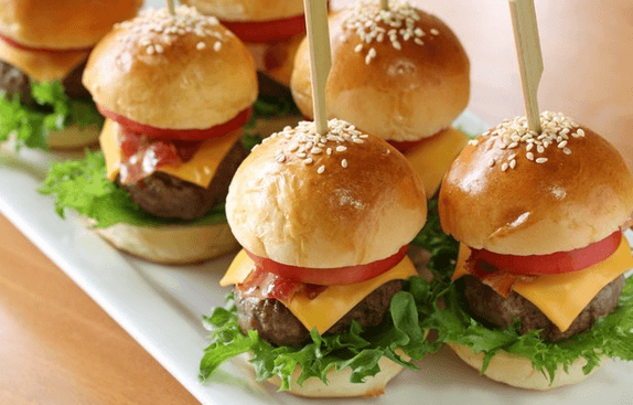 Mini burgers