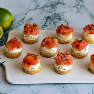 Canapé saumon